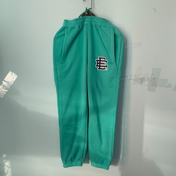 Eric Emanuel EE Teal Sweatshirt and Pants - Picture 1 of 7